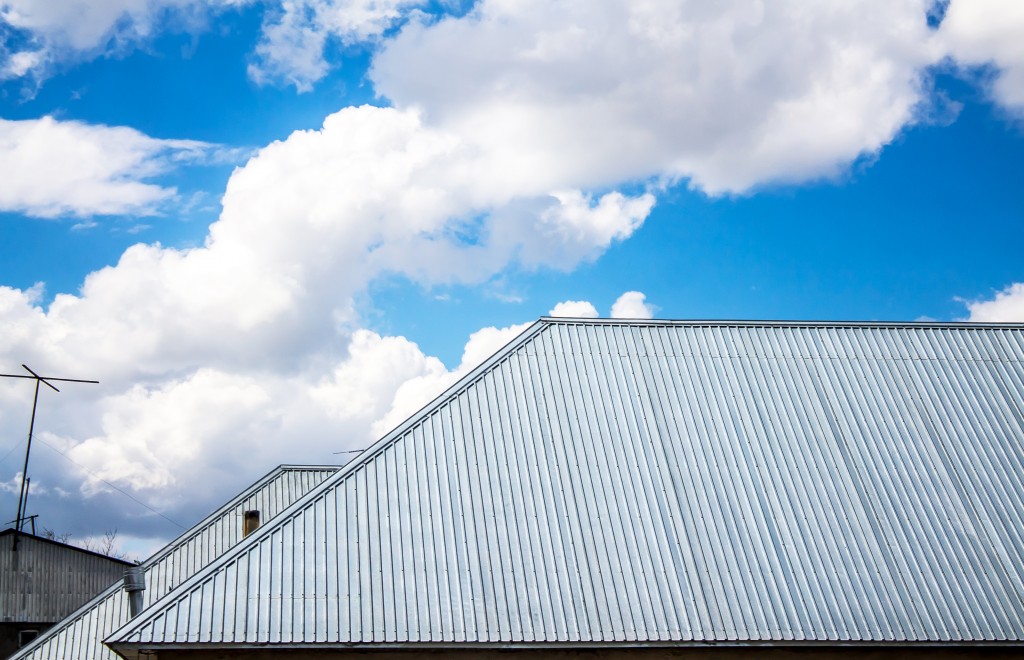 Corrugated roof