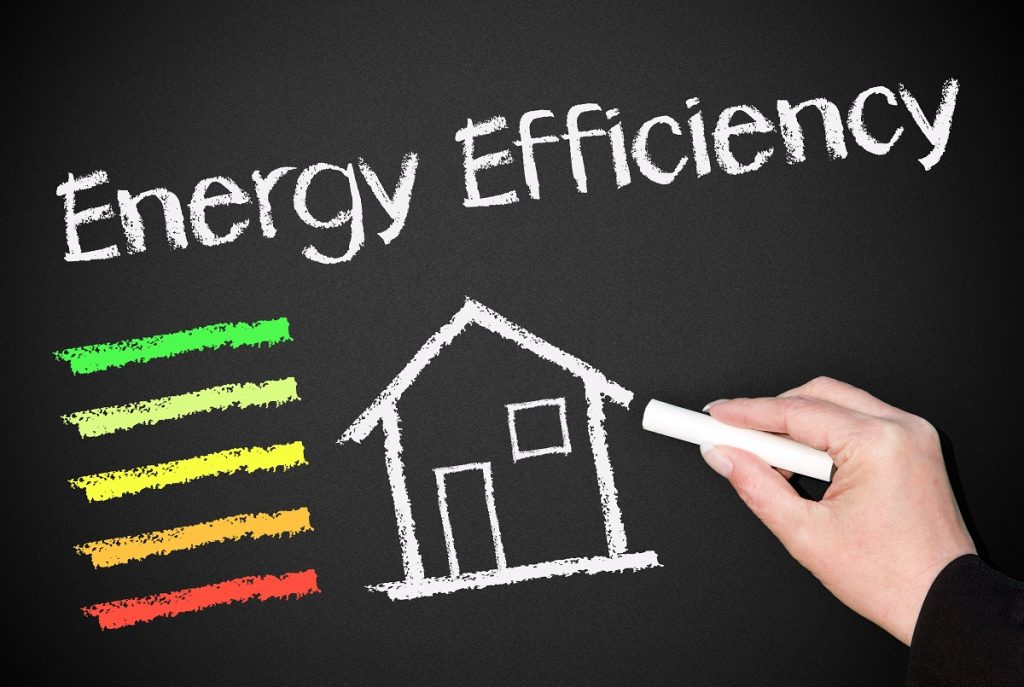 home energy efficiency concept