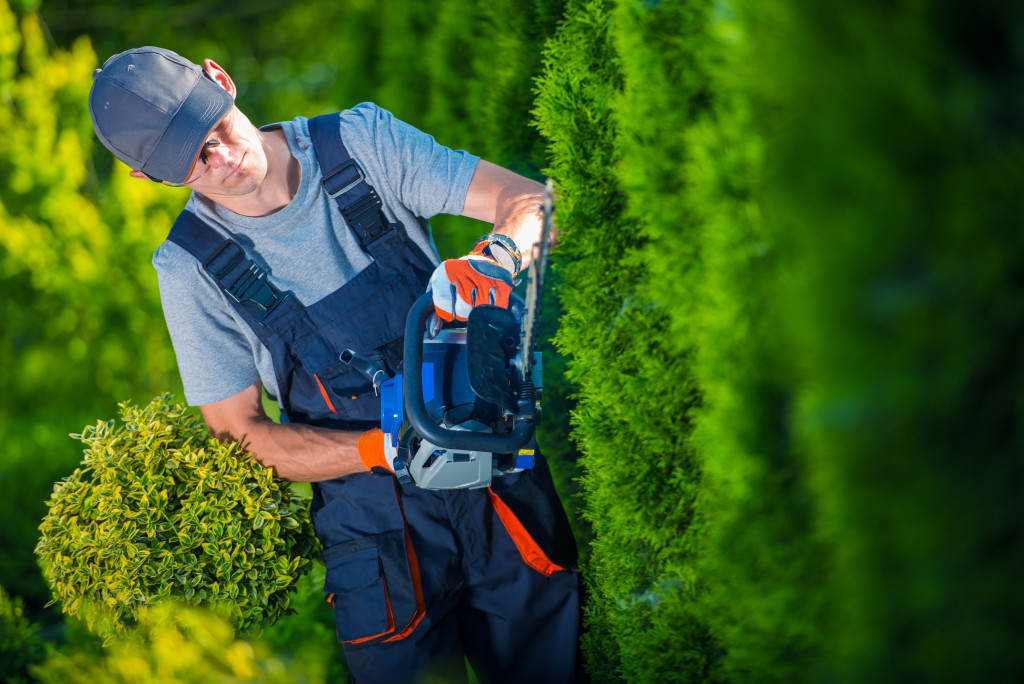 a gardener