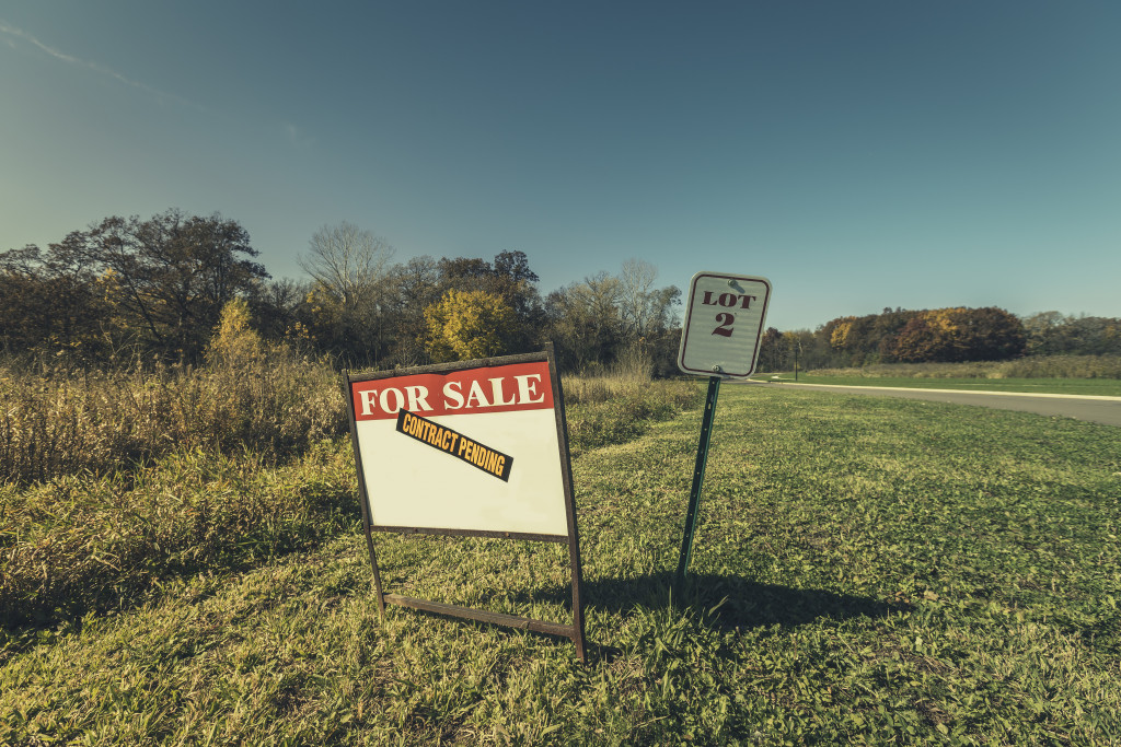 Purchasing a vacant lot